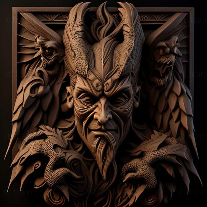 3D model Eudemons game (STL)